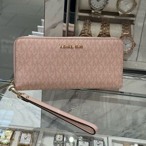 MICHAEL KORS Jet Set Large Logo Long Wallet